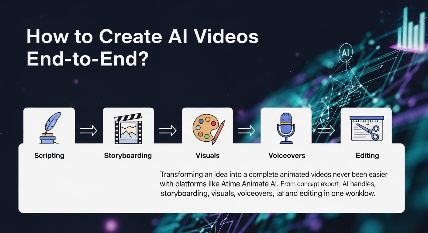 How to Create AI Animation from Script to Video?
