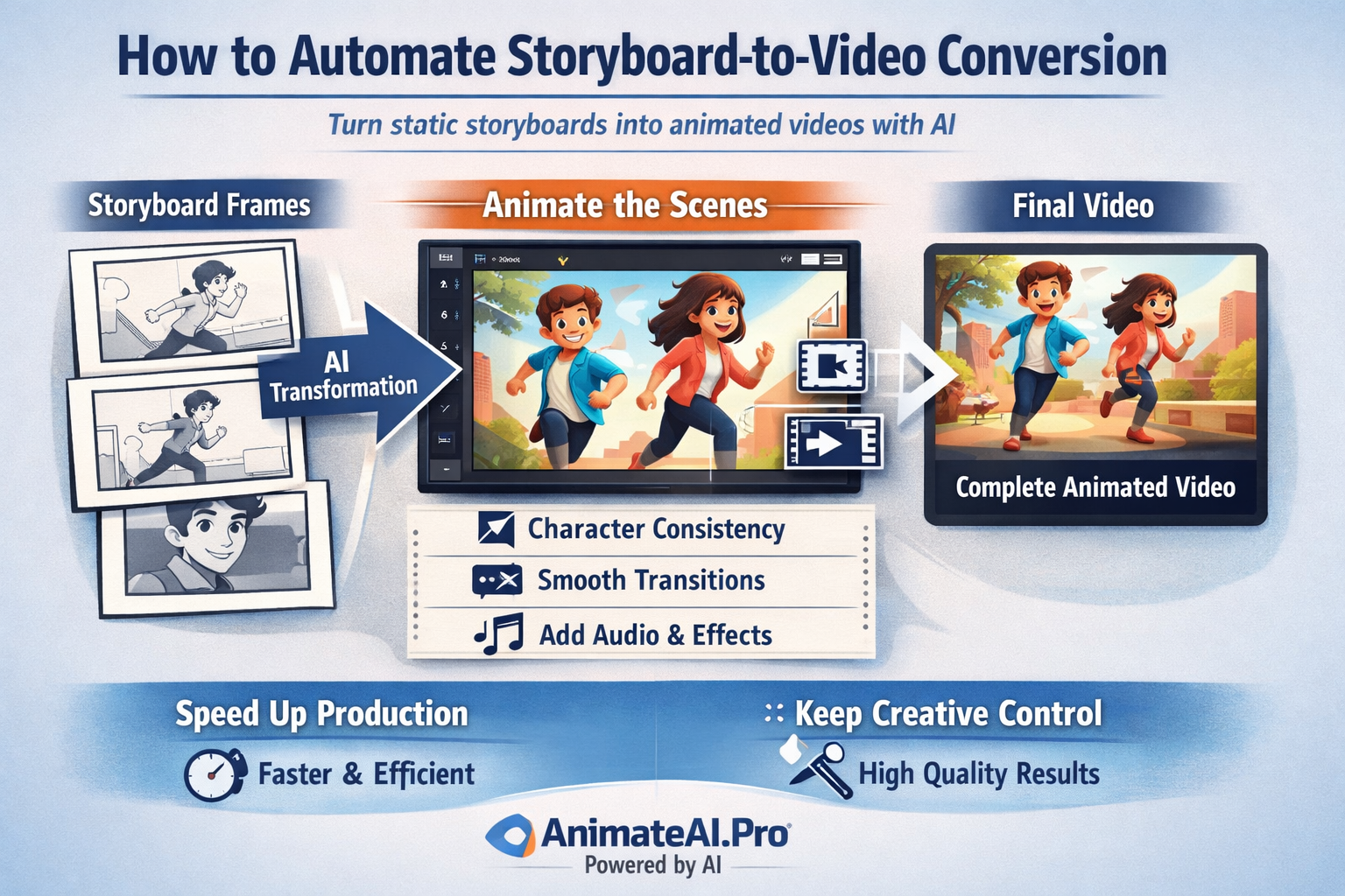 How to Automate Storyboard-to-Video Conversion?