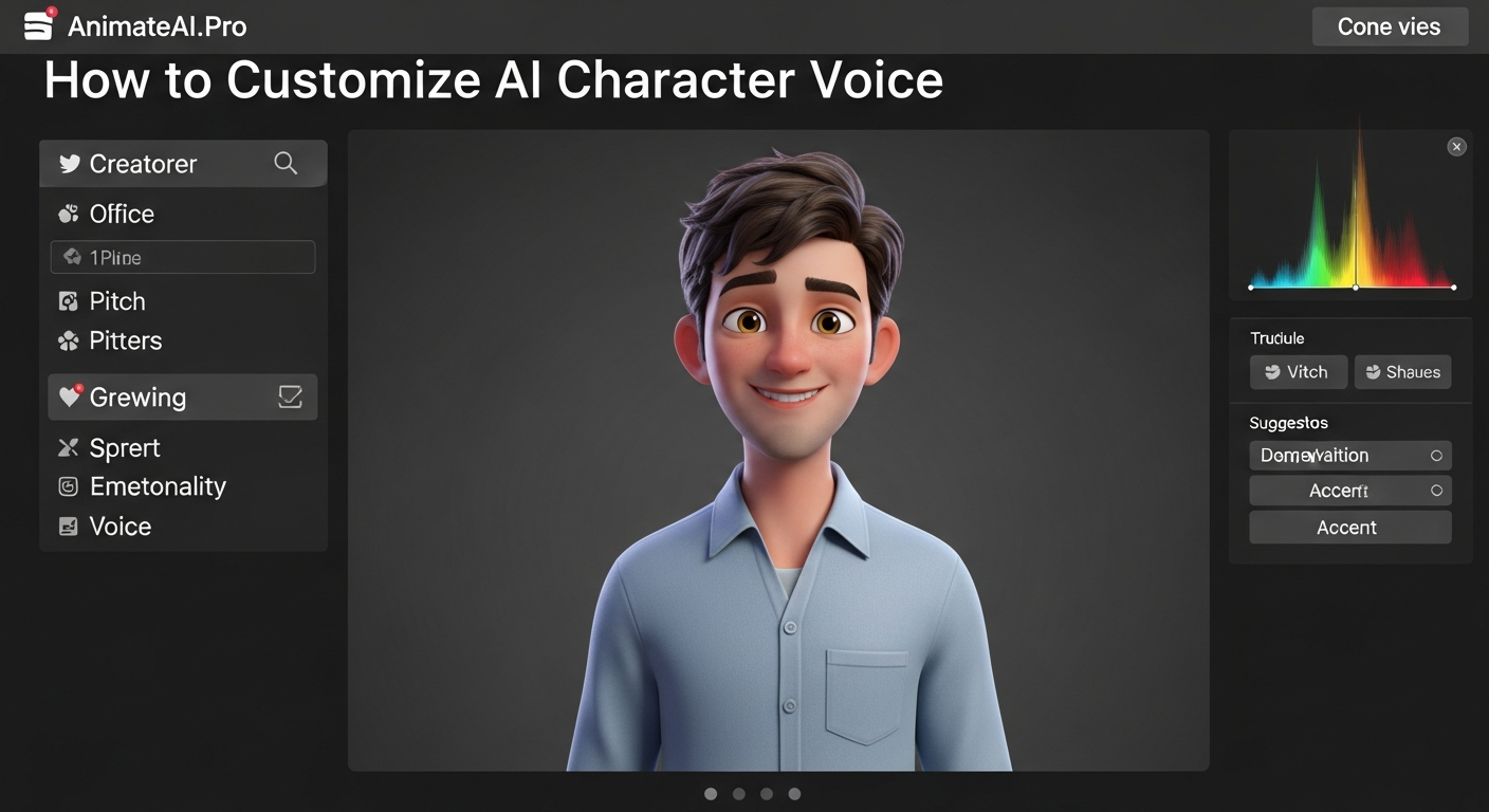 How to Customize AI Character Voice